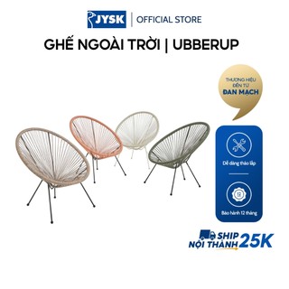 Ghế ngoài trời | jysk ubberup | thép/polyethylene | nhiều màu | r72xs80xc83cm