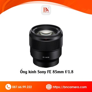 Ống kính sony fe 85mm f/1.8