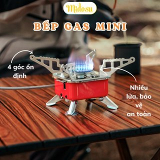 Bếp Gas Mini Midosu Có Thể Gấp Gọn Tiện Lợi Mang Theo Khi Đi Du Lịch
