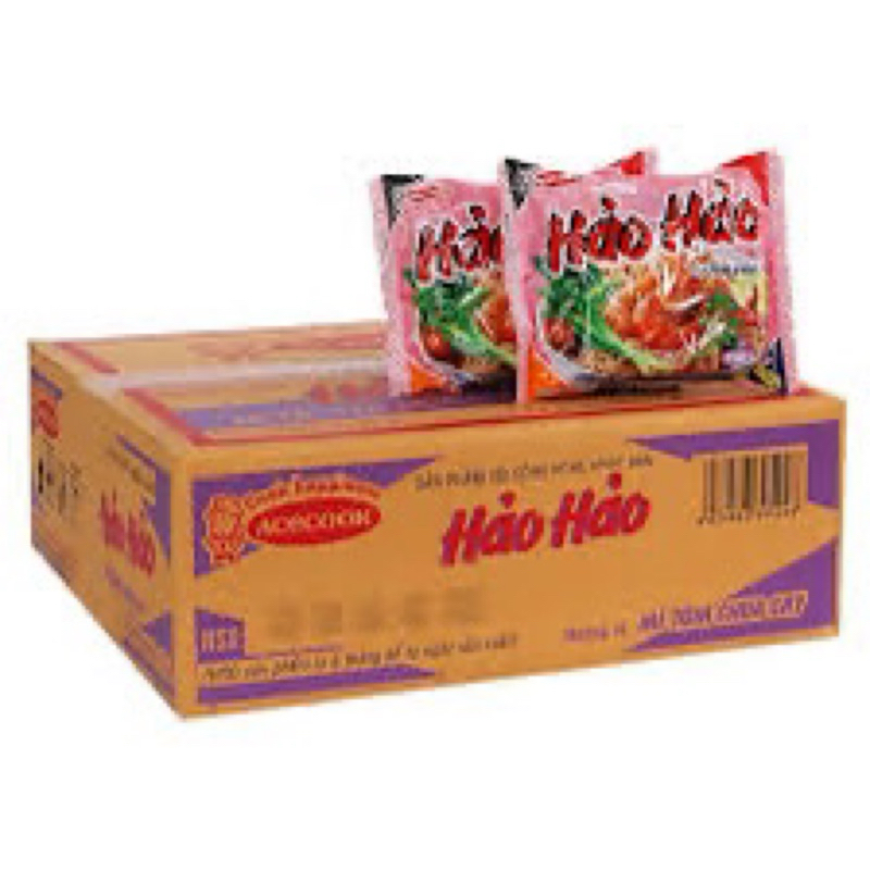 Mì tôm Hảo Hảo chua cay