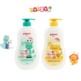Sữa Tắm Gội Pigeon 700ml Sữa Tắm Toàn Thân Cho Bé Sơ Sinh Chăm Sóc Cơ Thể Bé Toàn Diện