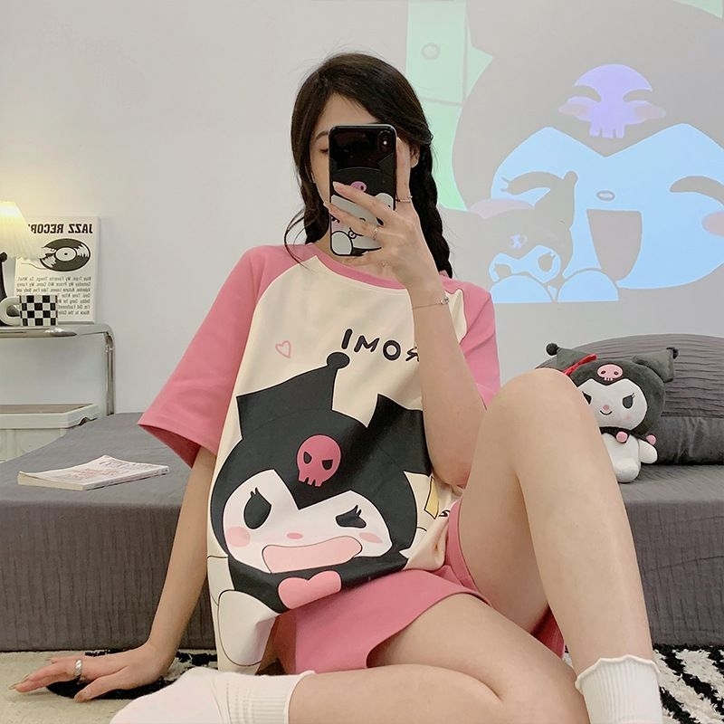 Bộ cộc tay nữ mặc nhà