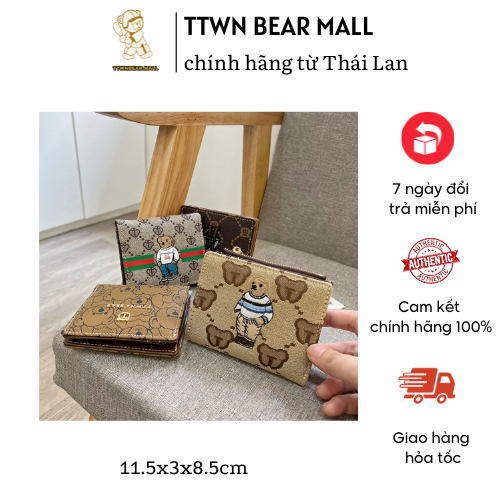 Ví Tiền Gập TTWN BEAR