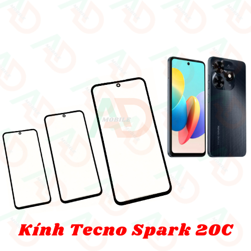 AD mặt kính Tecno Spark 20C , kính dùng ép cho tecno spark 20c