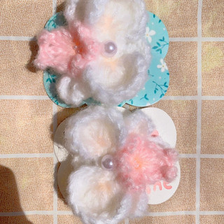 Kẹp Hoa Lan len Handmade - Kẹp tóc xinh🌷