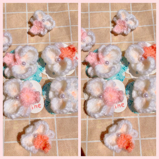 Kẹp Hoa Lan len Handmade - Kẹp tóc xinh🌷