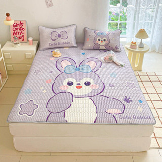 Chiếu Điều Hoà Cao Su Non latex 5D hoạ tiết cực kì Cute, chiếu cài chun 4 góc - Tiệm Chăn Ga Gối Nhà Sữa