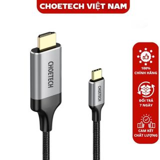  Cáp chuyển Choetech CH0021 type C sang HDMI 4K dài 1.8M  hàng chính hãng  