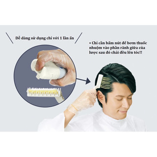 NHUỘM TÓC PHỦ BẠC BIGEN NHẬT CHO NAM