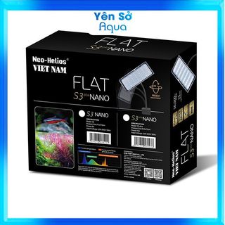 Đèn led bể cá neo helios flat s3 plus nano 8-13w phụ kiện bể cá chuyên dụng cho hồ thủy sinh yên sở aqua