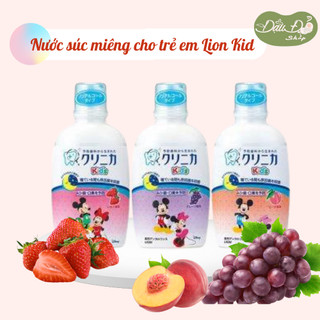 Nước súc miệng cho bé Lion 250ml-Đậu Đỏ Shop- Hàng nội địa Nhật