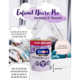 Sữa enfamil neuro pro 0-12m cho bé bị dị ứng