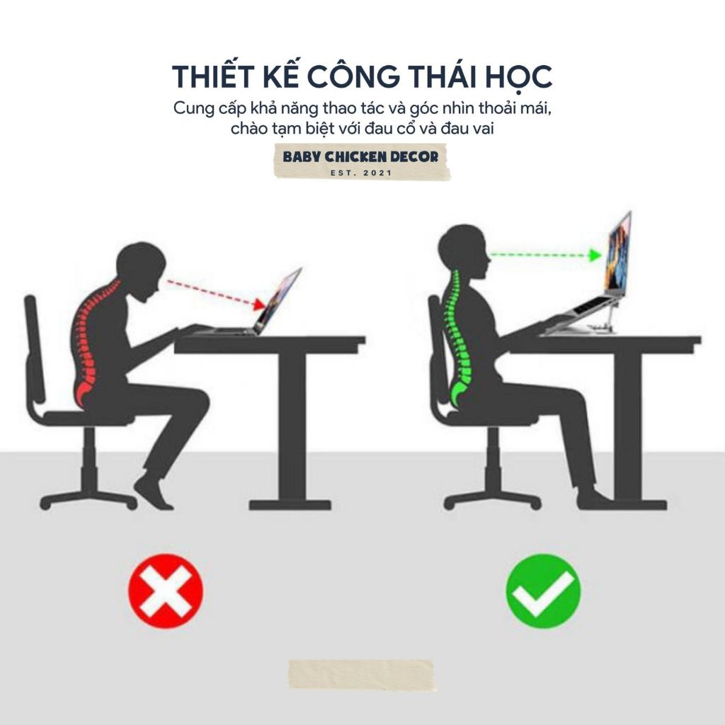 Giá đỡ LAPTOP bằng hợp kim nhôm 15/16/17 inch có thể điều chỉnh được độ cao,đế tản nhiệt laptop nhôm | BigBuy360 - bigbuy360.vn