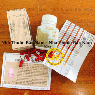 Nhân Sâm Tăng Phì Hoàn 60V - Ginseng Jin Fui Wan