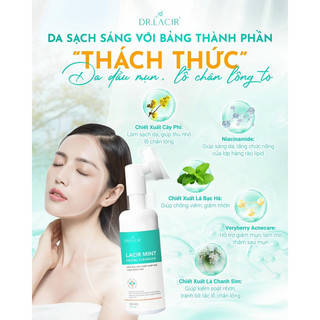 Sữa Rửa Mặt Bạc Hà Dr.Lacir