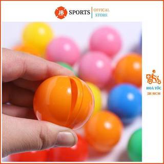 Quả Bóng Nhựa Mở Đôi, Banh Bốc Thăm May Mắn, Bóng Chập Đôi, Bóng Nhựa 2 Nửa 40mm