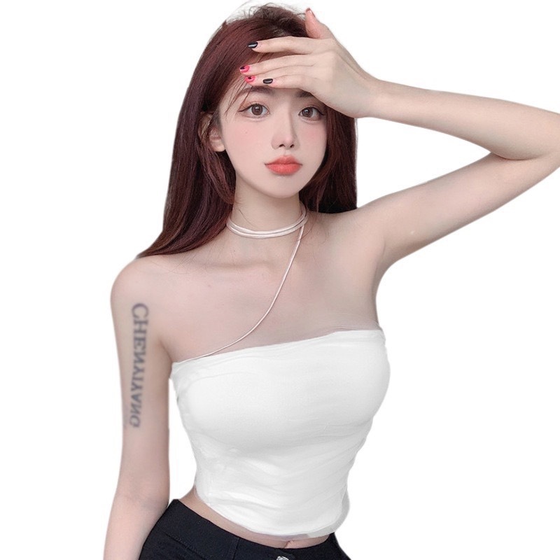 Áo Quây Không Dây Dáng Ôm Siêu Quyến Rũ Thời Trang Hè Kiểu Đơn Giản, Áo Ống Voan Phối Dây Cột Siêu Xinh Hàng Qccc Nangan | BigBuy360 - bigbuy360.vn