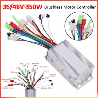 Bộ điều khiển động cơ không chổi than 36v / 48v / 64v 350w dc dành cho xe đạp điện - bộ điều khiển xe đạp dc
