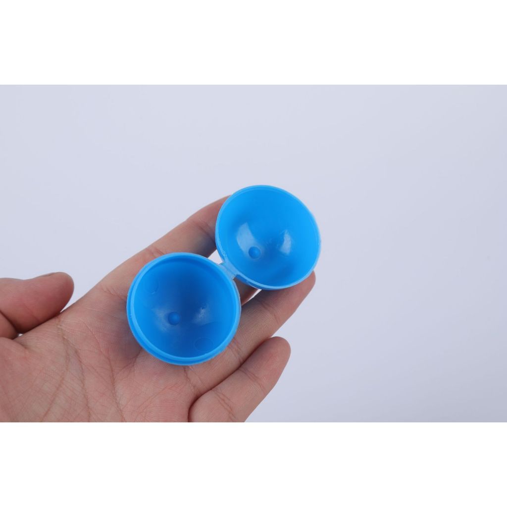 Set 10 Quả Bóng Nhựa Mở Đôi, Banh Bốc Thăm May Mắn, Bóng Chập Đôi, Bóng Nhựa 2 Nửa 40mm