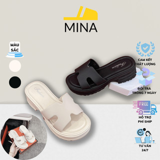 DÉP KIỂU NỮ CHỮ H, MUMU MỚI NHẤT 2024 CAO 5CM HÀNG LOẠI ĐẸP_MINA