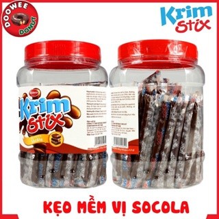Kẹo Krim Stix hủ 100 que ( đủ vị )