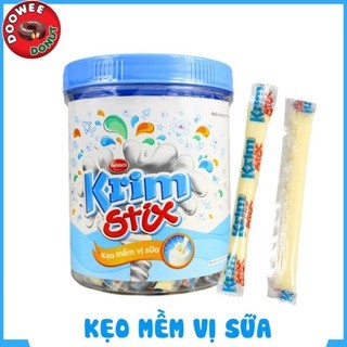 Kẹo Krim Stix hủ 100 que ( đủ vị )
