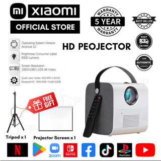 Máy chiếu android wifi led lcd 4k hd 1080p 5800 lumens
