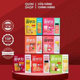 Trà Trái Cây Hỗ Trợ Giảm Cân, Chống Lão Hóa Danongwon Daily Kombucha Tea (Hộp 20 Gói - Tặng Kèm Bình)
