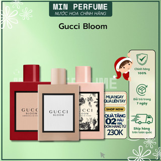 Nước hoa nữ gucci bloom hồng đỏ tím, gucci flora gorgeous gardenia 2021 vườn hoa thơm ngát