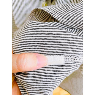 [FREESIZE] Đầm Sơ Mi Nhật, Sọc, 2hand