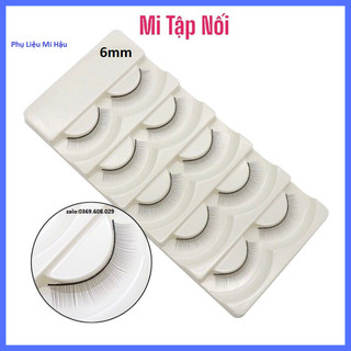Mi tập nối_mi học nối_hộp mi gỉa 5 cặp tập nối mi cho học viên_mi học nối dán đầu ma nơ canh dành cho học viên thực hành