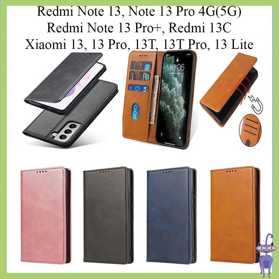 Bao da Redmi Note 14, Note 14 Pro, Note 14 Pro+, Redmi Note 13, Note 13 Pro 4G (5G), Note 13 Pro+, 1