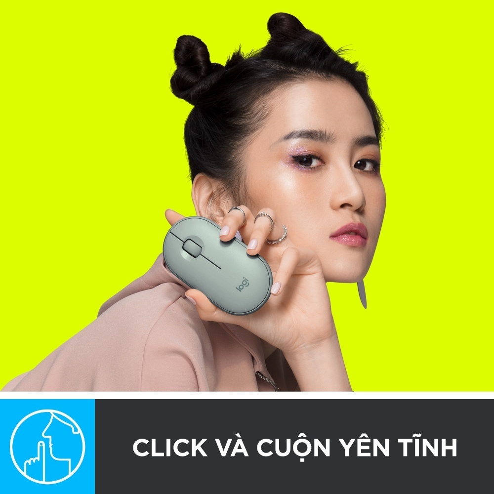 Chuột Không Dây Pebble M350 Siêu Nhạy Siêu Mướt thon thả Silent | BigBuy360 - bigbuy360.vn