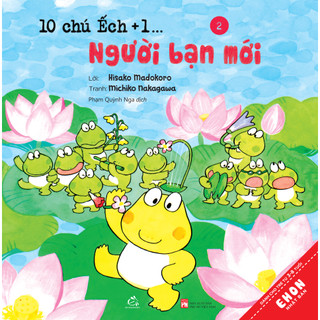Sách Ehon Nhật Bản - 10 Chú Ếch Đủ 3 Phần (Tái Bản Mới Nhất)