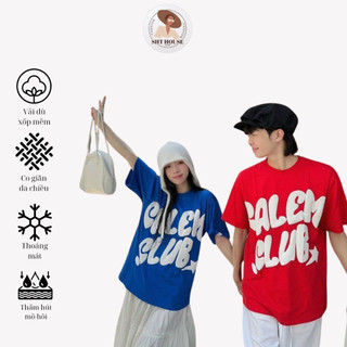 Áo thun cotton Chữ Nổi collection 2024 form OVERSIZE unisex-SHT145-SHT HOUSE