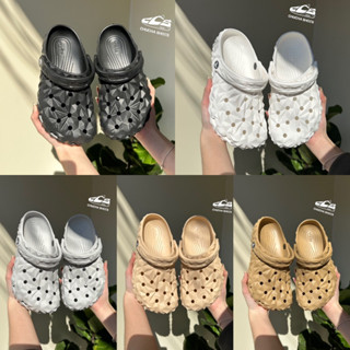[Chính Hãng] Dép Crocs Unisex Clog Geometric Sầu Riêng Chuchashoes