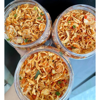 Muối tép hành phi ăn kèm bánh tráng Muối loại đặc biệt