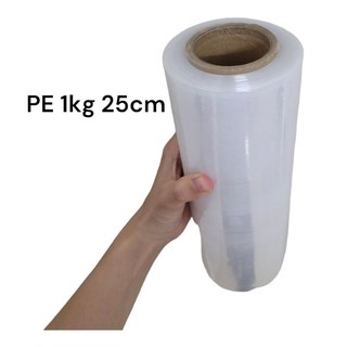 MÀNG PE TRẮNG 1KG-25CM LÕI 300GR
