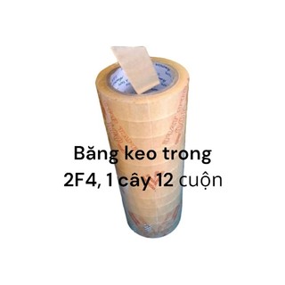 BĂNG KEO TRONG BẢN 2F4 LÕI GIẤY 5LI