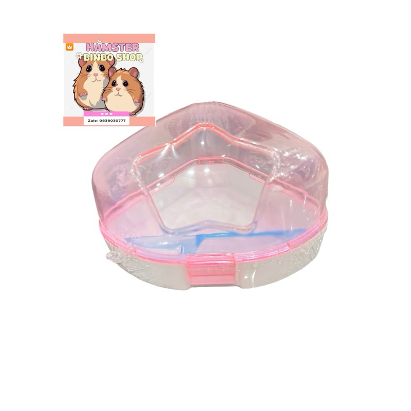 Nhà tắm sao dành cho hamster.