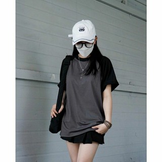 Áo thun tay raplang unisex trơn