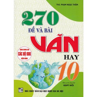 Sách - 270 đề và bài văn hay 10
