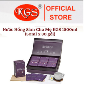 Nước Hồng Sâm Cho Mẹ KGS 1500ml (50ml x 30 gói)