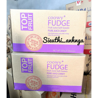 Thùng 24 gói kẹo dẻo trái cây top fruit coowy 320g
