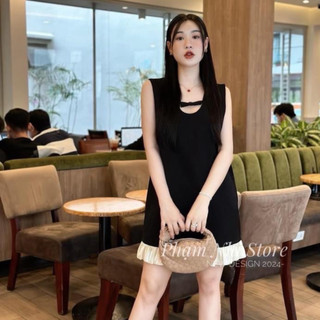 VÁY TƠ TRỄ VAI NHIỀU TẦNG NGỌT NGÀO - AIKO.STUDIO
