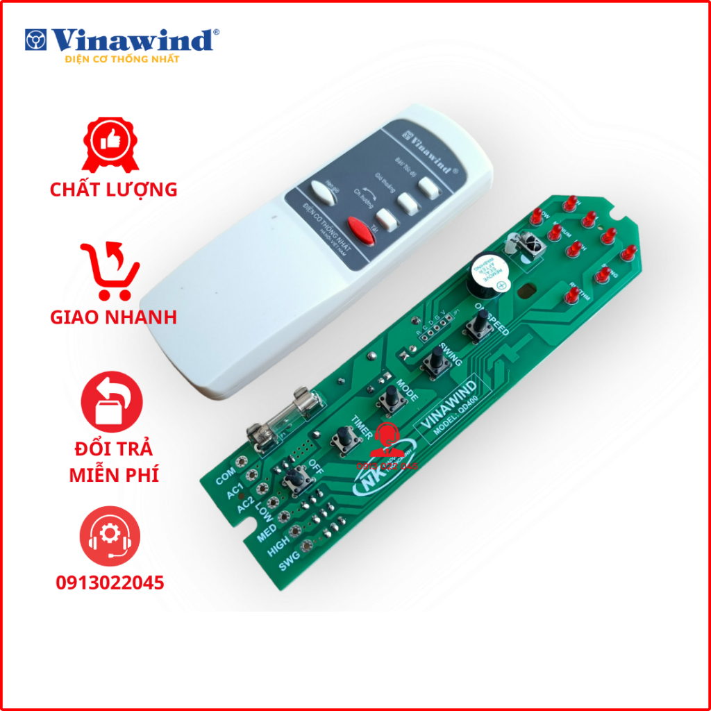 Mạch quạt CÂY Vinawind - Điện cơ thống nhât.