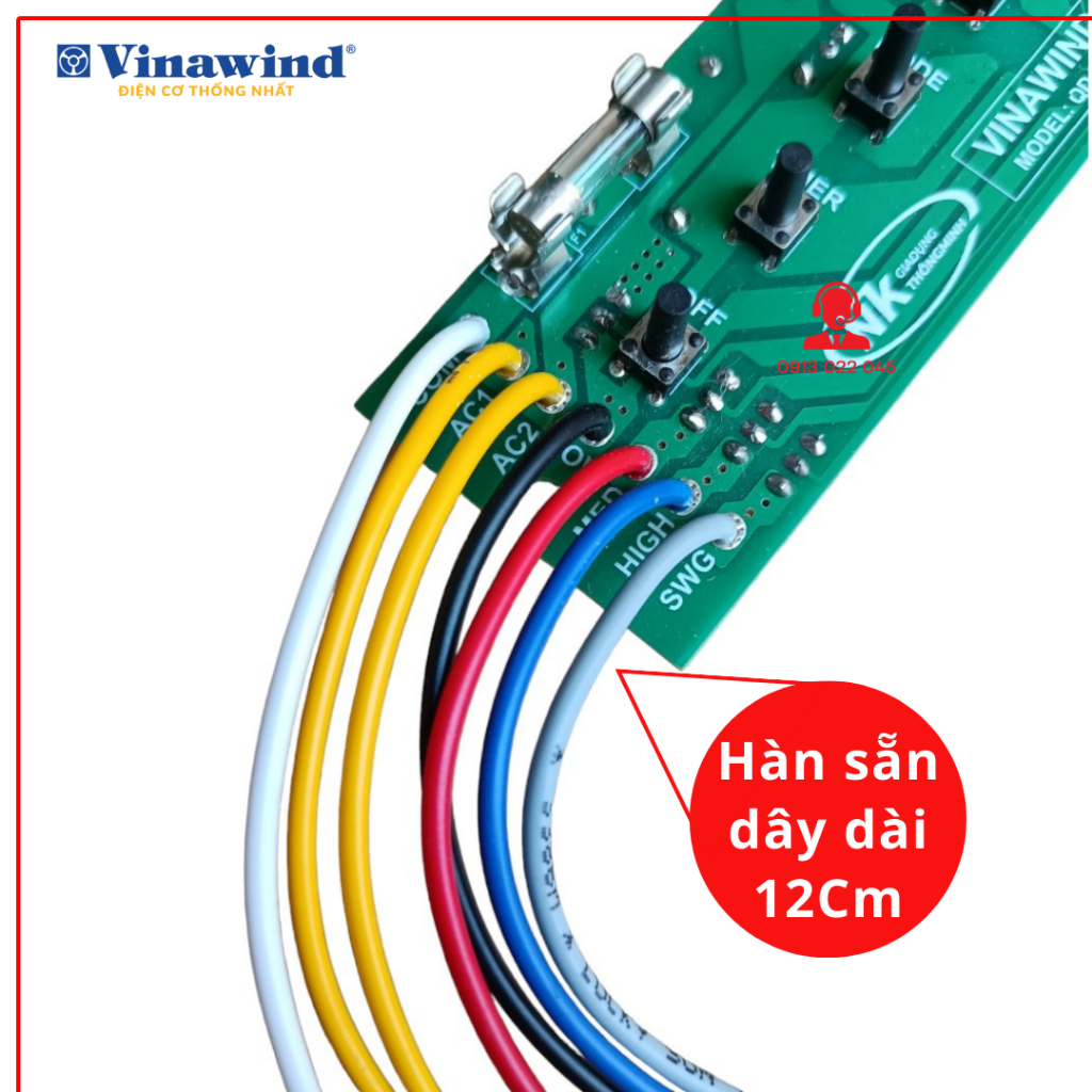 Mạch quạt CÂY Vinawind - Điện cơ thống nhât.