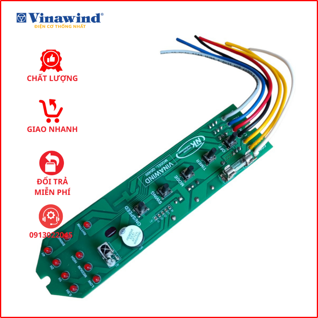 Mạch quạt CÂY Vinawind - Điện cơ thống nhât.