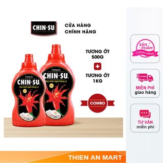 Tương ớt chinsu chai 250g - 500g - 1kg