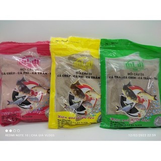 Mồi Câu D1, D2, D3 Cá Chép, Rô Phi, Trắm, Trôi, Tra, Trê, Chim